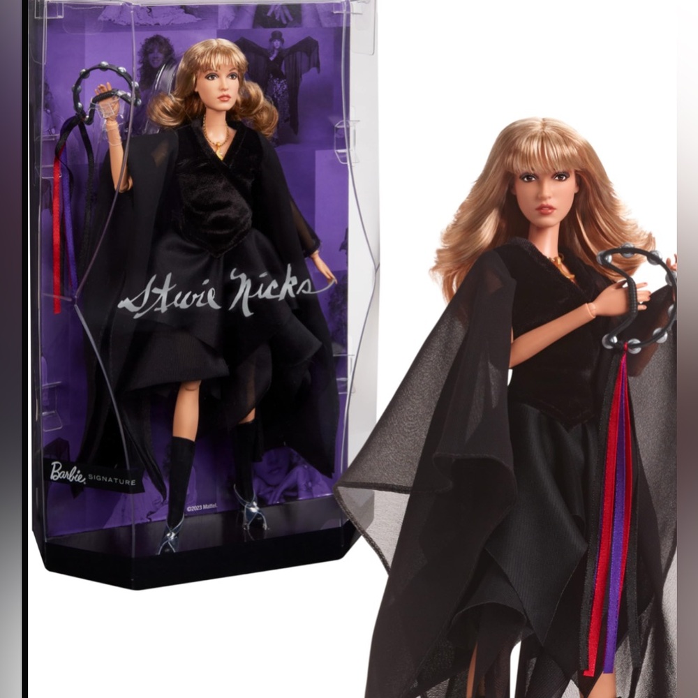Stevie Nicks Barbie Doll still in box singer toy figure Mattel doll